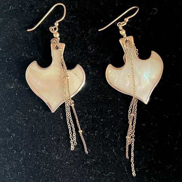 Mother of Pearl Earrings - Picture 1 of 1